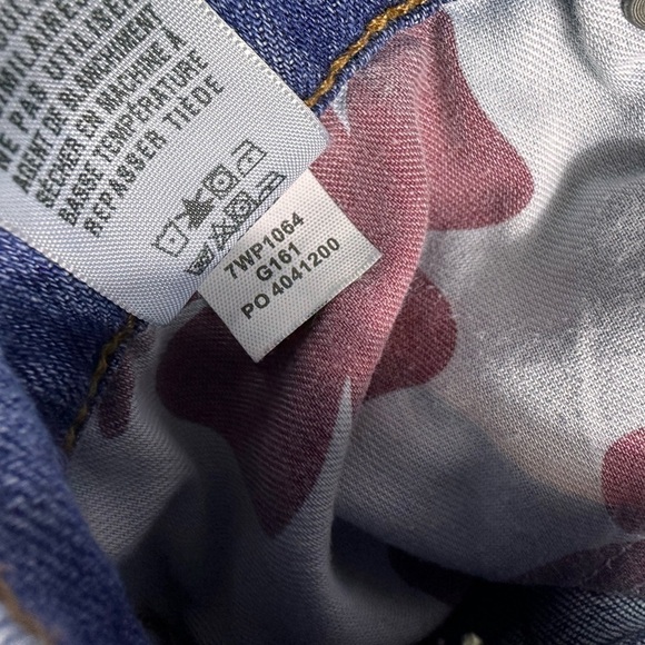 Lucky Brand Medium Wash Sweet N Low Crop Denim Jeans Size 8 - Picture 6 of 9